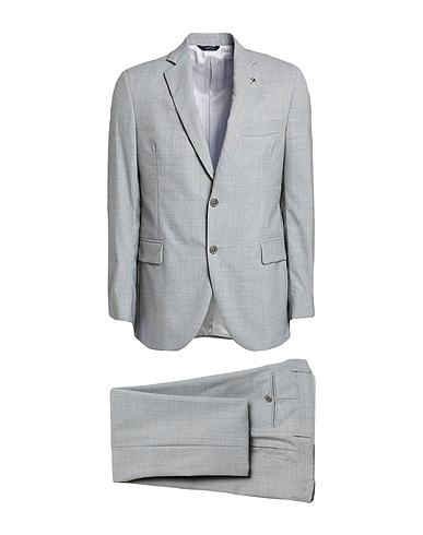 TOMBOLINI Suits Light grey 100% Virgin Wool