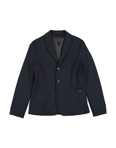 EMPORIO ARMANI Blazer Midnight blue 64% Polyester, 33% Viscose, 3% Elastane