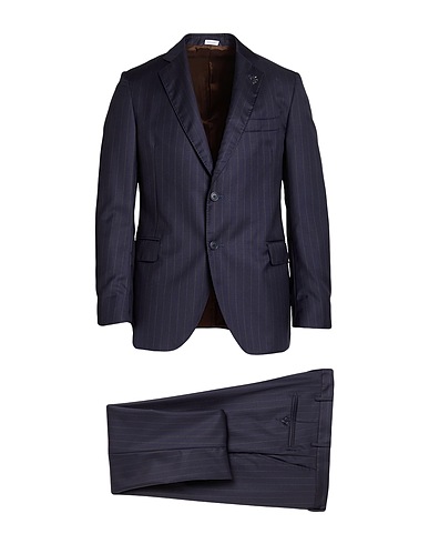 TOMBOLINI Suits Midnight blue 100% Virgin Wool
