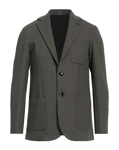 LIU •JO MAN Blazer Military green 64% Polyester, 34% Viscose, 2% Elastane