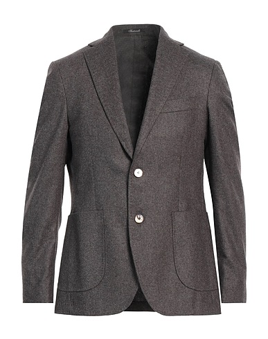 IESSE Blazer Dark brown 45% Wool, 25% Polyester, 15% Acrylic, 10% Polyamide, 5% Other Fibres