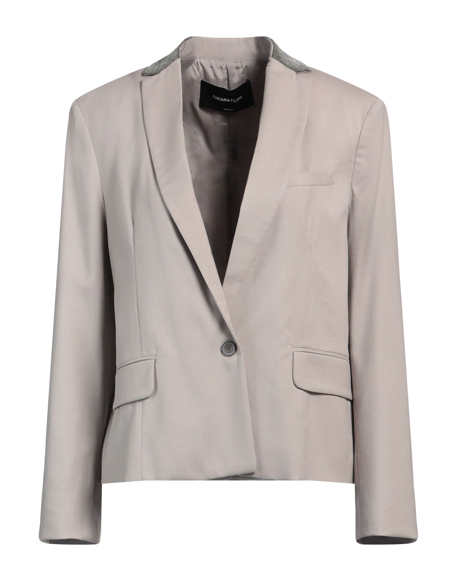アウターその他 FABIANA FILIPPI Woman Blazer Green GCD275F412D787 6161 _GCD273B598-0000-I794-