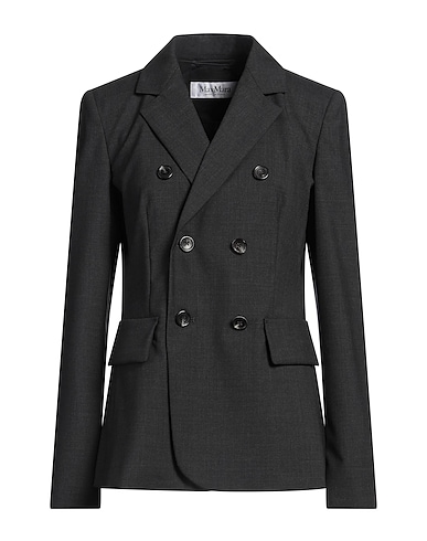 MAX MARA Blazer Charcoal 100% Virgin Wool