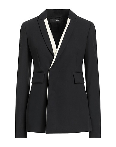 SAPIO Blazer Black 100% Wool