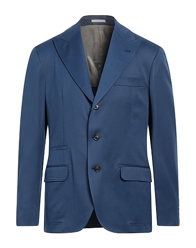 BRUNELLO CUCINELLI Blazer Blue 75% Wool, 25% Cotton