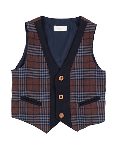LUNAMI Waistcoat Midnight blue 63% Polyester, 34% Viscose, 3% Elastane