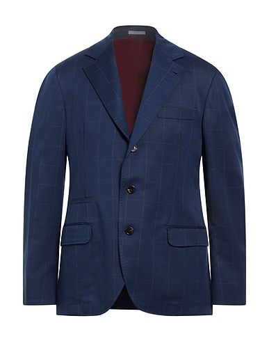 BRUNELLO CUCINELLI Blazer Blue 75% Wool, 25% Cotton