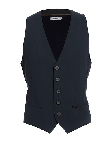 IMPERIAL Waistcoat Midnight blue 75% Polyester, 19% Viscose, 6% Elastane