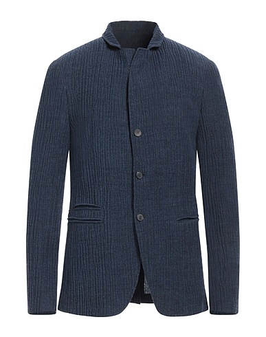 JOHN VARVATOS Blazer Slate blue 43% Viscose, 39% Wool, 17% Polyamide, 1% Elastane
