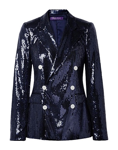 RALPH LAUREN COLLECTION Jackett Marineblau 100% Polyester