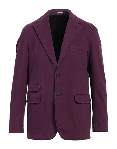 MASSIMO ALBA Blazer Plum 95% Paper, 3% Cashmere, 2% Elastane