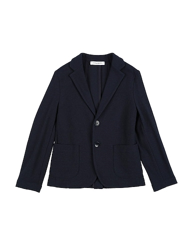 PAOLO PECORA Blazer BLU NOTTE 50% Polyester, 47% Cotton, 3% Elastane