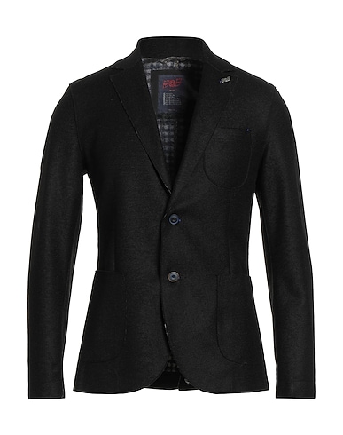 BOB Blazer Nero 48% Acrilico, 32% Poliestere, 20% Lana Vergine