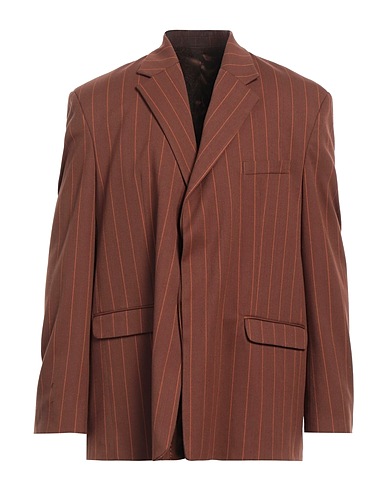FAMILY FIRST  Milano Blazer Marrone 48% Poliestere, 30% Viscosa, 20% Lana, 2% Elastan