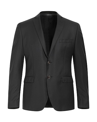 TONELLO Blazer Black 80% Virgin Wool, 20% Silk