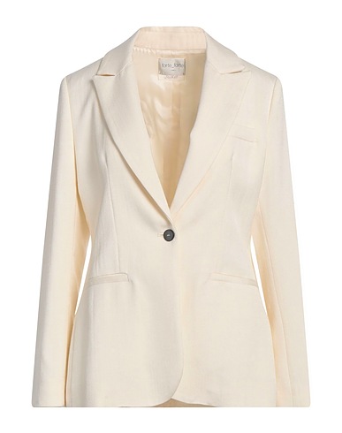 FORTE_FORTE Blazer Off white 57% Viscose, 43% Virgin Wool