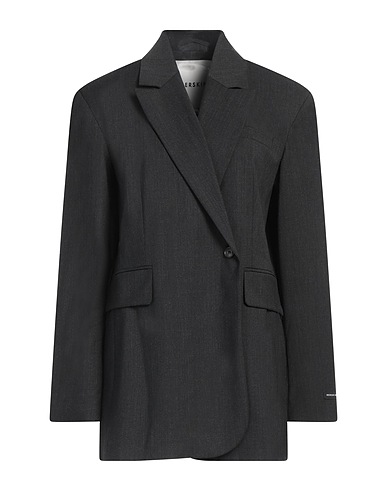 HERSKIND Giacca Antracite 58% Poliestere, 21% Lana Vergine, 18% Viscosa, 3% Elastan