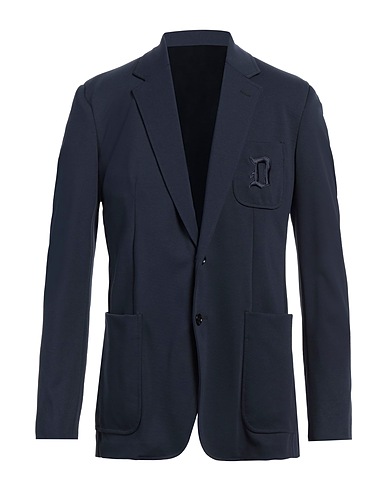DONDUP Blazer Midnight blue 56% Viscose, 36% Polyamide, 8% Elastane