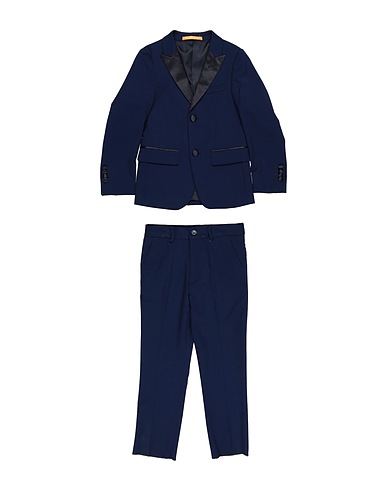JOËL GARÇON Abito Blu navy 68% Poliestere, 30% Viscosa, 2% Elastan