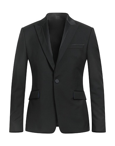 PAUL SMITH Blazer Black 84% Wool, 16% Mohair wool