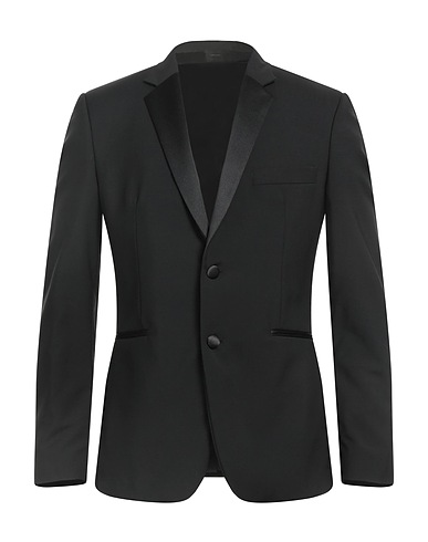 PAUL SMITH Blazer Black 84% Wool, 16% Mohair wool