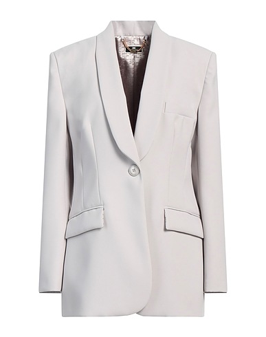 ELISABETTA FRANCHI Blazer Light grey 100% Polyester