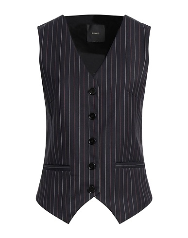 PINKO Waistcoat Midnight blue 52% Polyester, 42% Wool, 4% Elastane, 2% Viscose