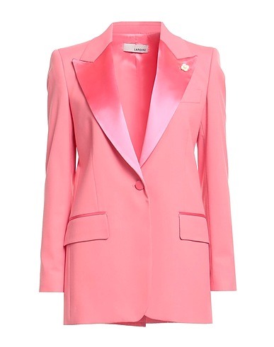 LARDINI Blazer Pink 55% Polyester, 43% Wool, 2% Elastane