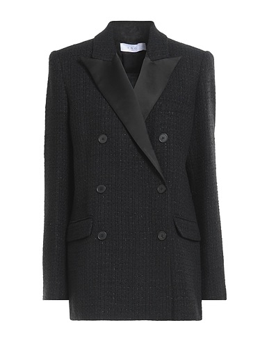 IRO Blazer Black 51% Cotton, 42% Synthetic fibers, 6% Wool, 1% Metallic fiber