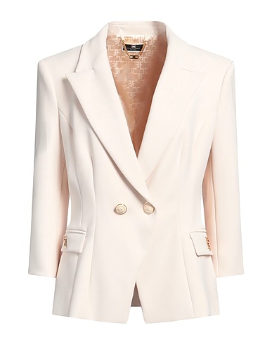 ELISABETTA FRANCHI Giacca Panna 96% Poliestere, 4% Elastan