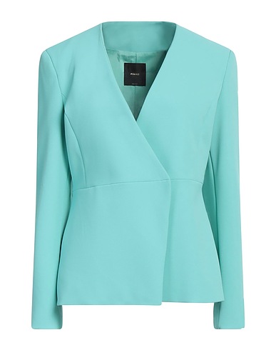 PINKO Blazer Turquoise 96% Polyester, 4% Elastane