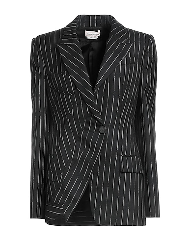 MCQUEEN Blazer Black 100% Wool