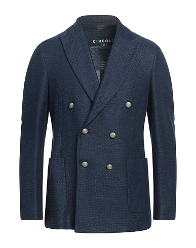 CIRCOLO 1901 Blazer Blu navy 52% Cotone, 48% Lino