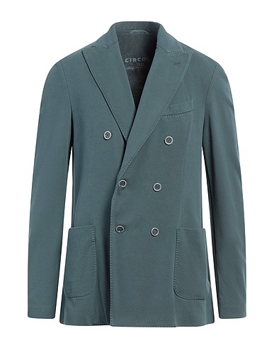 CIRCOLO 1901 Blazer Deep teal 97% Cotton, 3% Elastane