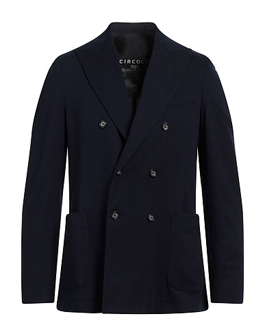 CIRCOLO 1901 Blazer Midnight blue 97% Cotton, 3% Elastane