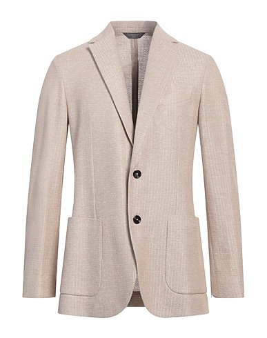 CIRCOLO 1901 Blazer Beige 58% Cotton, 42% Linen