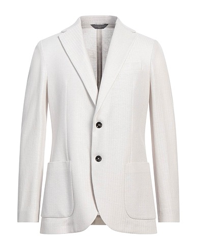 CIRCOLO 1901 Blazer Off white 58% Cotton, 42% Linen