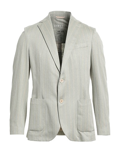 CIRCOLO 1901 Blazer Sky blue 66% Linen, 34% Cotton
