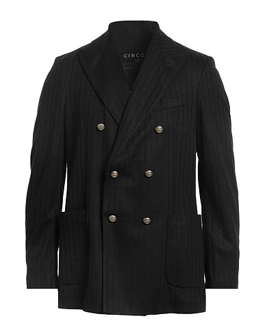 CIRCOLO 1901 Blazer Black 74% Linen, 26% Cotton