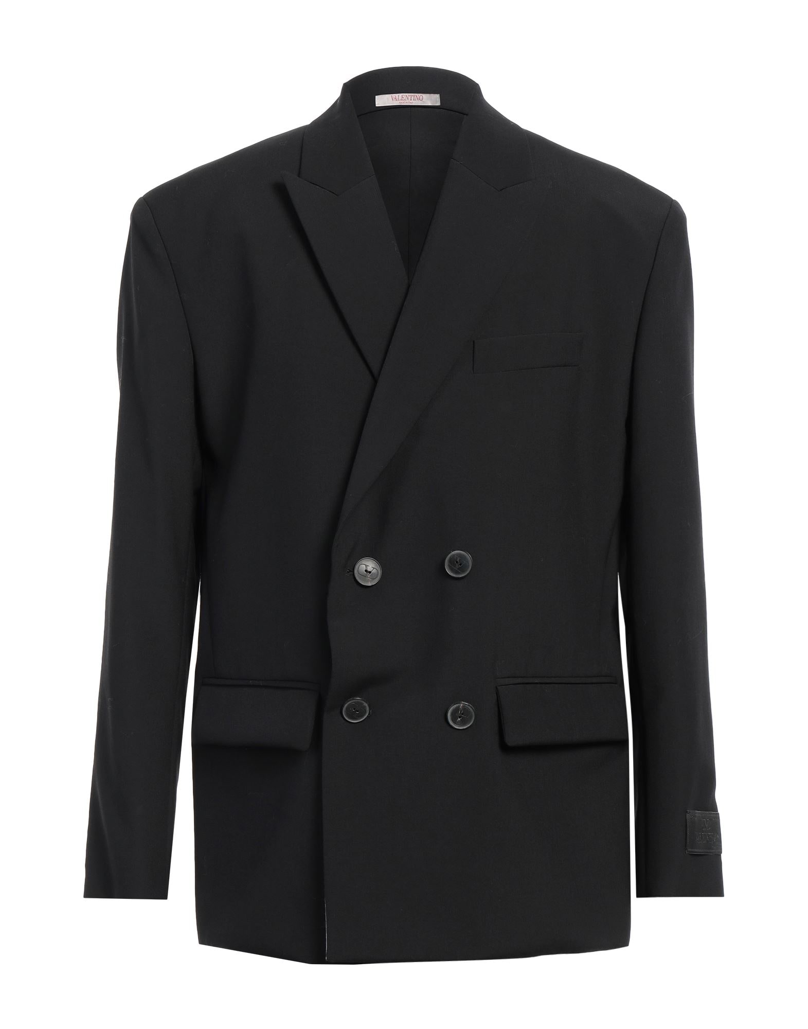 VIP【関税送料無料】希少 VALENTINO NAVY BLUE WOOL BLAZER 6a5ddcdac87f92dbee057f818c8540