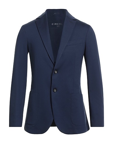 CIRCOLO 1901 Blazer Navy blue 94% Cotton, 6% Elastane