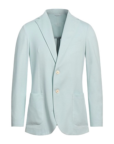 CIRCOLO 1901 Blazer Sky blue 97% Cotton, 3% Elastane