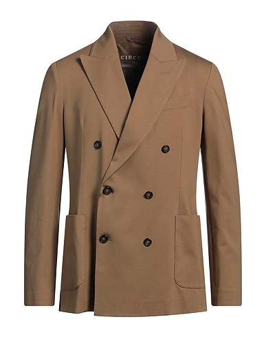 CIRCOLO 1901 Blazer Khaki 94% Cotton, 6% Elastane