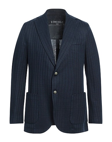 CIRCOLO 1901 Blazer Blu notte 74% Lino, 26% Cotone