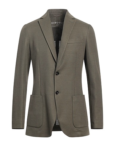 CIRCOLO 1901 Blazer Military green 52% Cotton, 48% Linen