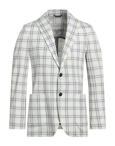 CIRCOLO 1901 Blazer Off white 97% Cotton, 3% Elastane