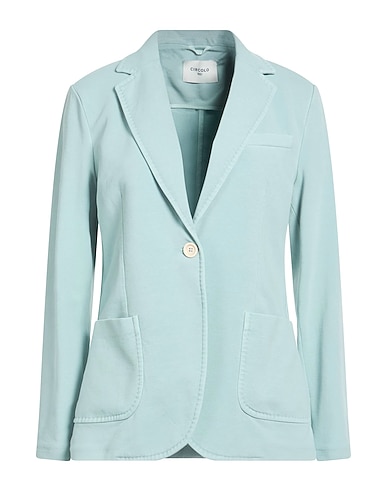 CIRCOLO 1901 Blazer Light green 93% Cotton, 7% Lycra®