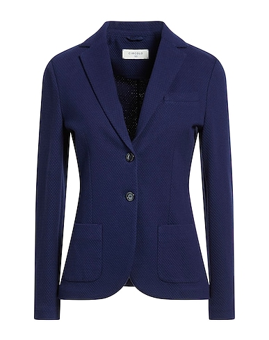 CIRCOLO 1901 Blazer BLU NOTTE 98% Cotton, 2% Elastane