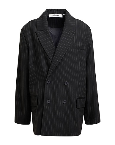OVAL SQUARE Blazer Black 62% Polyester, 33% Viscose, 5% Elastane