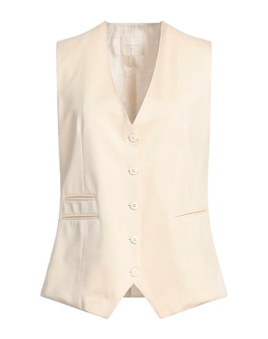CIRCOLO 1901 Vest Sand 97% Cotton, 3% Elastane